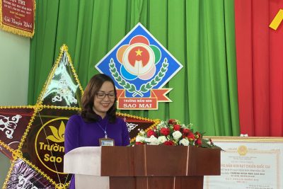 Trường Mầm Non Sao Mai tổ chức Hội nghị viên chức – người lao động năm học 2022 – 2023